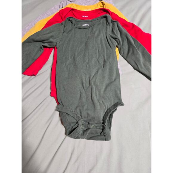 Carter's 18 months set of 7 long sleeve one-piece - Picture 5 of 11